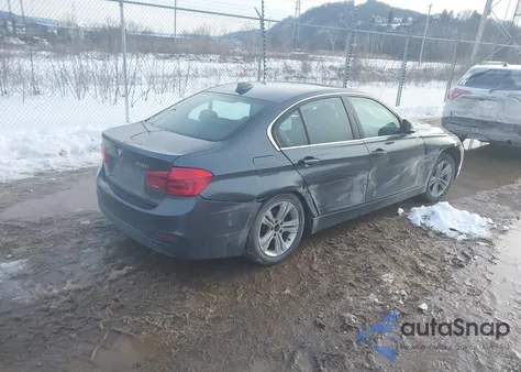 2017 BMW 330I xDrive из США, поврежденный, VIN WBA8D9C37HA005958